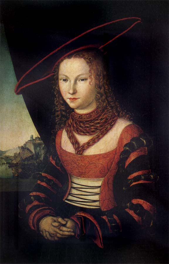 Lucas Cranach the Elder Portrait of a woman